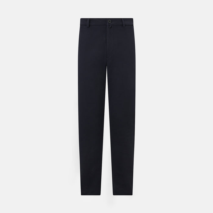 Amberley Navy Trousers in Cotton