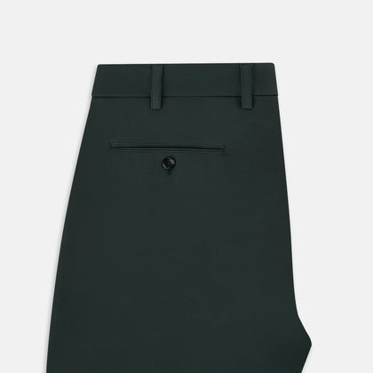 Amberley Forest Green Trousers in Cotton Image 4