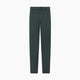 Amberley Forest Green Trousers in Cotton by Turnbull & Asser UK, featuring a straight-leg design with belt loops, button and zip closure, and side pockets, displayed on a plain white background.