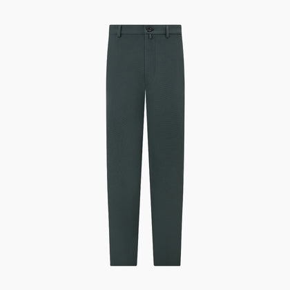 Amberley Forest Green Trousers in Cotton Image 7