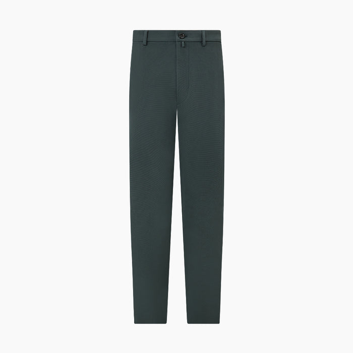 Amberley Forest Green Trousers in Cotton Image 7