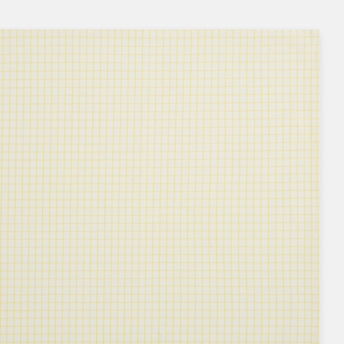 Yellow Graph Check Handkerchief Image 1