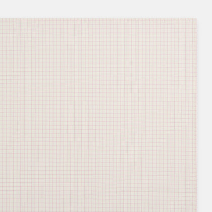 Pink Graph Check Handkerchief