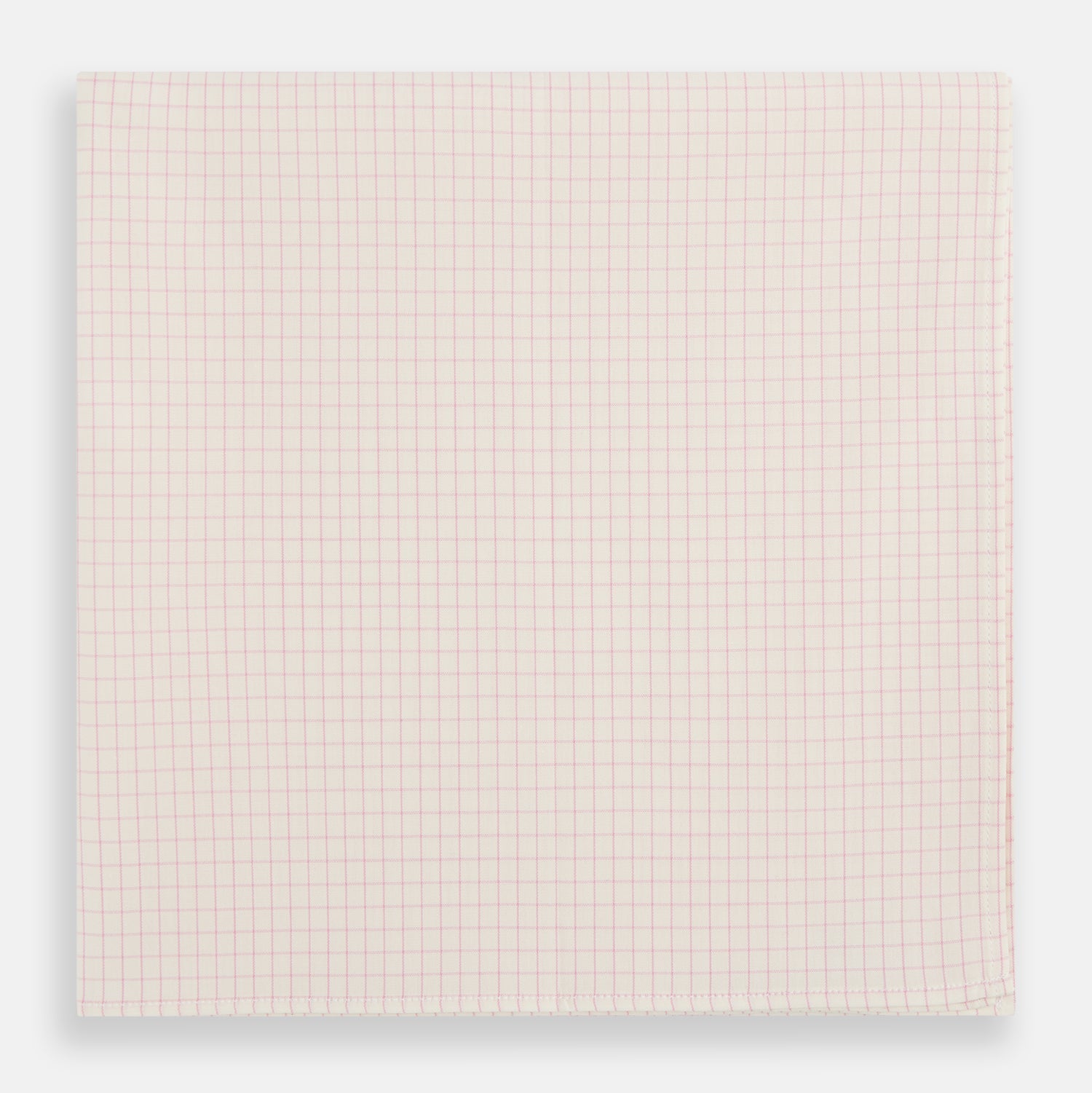 Image 1 of product Pink Graph Check Handkerchief