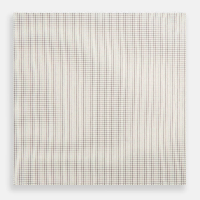 Purple Graph Check Handkerchief Image 2