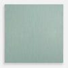 View 3 of product A neatly folded, square-shaped Green Pencil Stripe Handkerchief by Turnbull & Asser, featuring thin green and white vertical stripes, displayed on a plain white background.