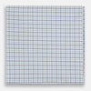 Hand Rolled Blue Double Graph Check Handkerchief