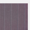 View 2 of product The Porto Red Track Stripe Hand-Rolled Handkerchief by Turnbull & Asser UK is a square piece of fabric in a rich red hue, featuring thin, evenly spaced vertical stripes and a subtle woven texture, expertly crafted in England with hand-rolled edges for a refined finish.