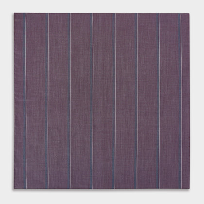 Porto Red Track Stripe Hand-Rolled Handkerchief Image 2