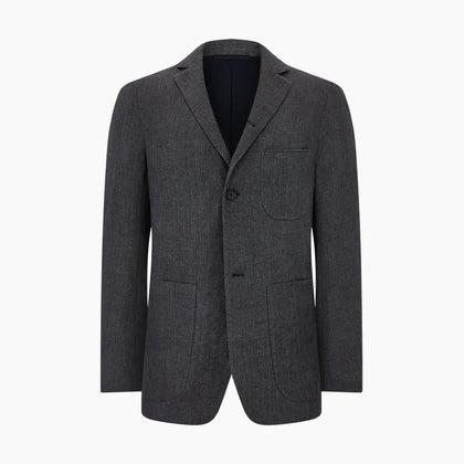 Ash Linen Amberley Blazer Image 6