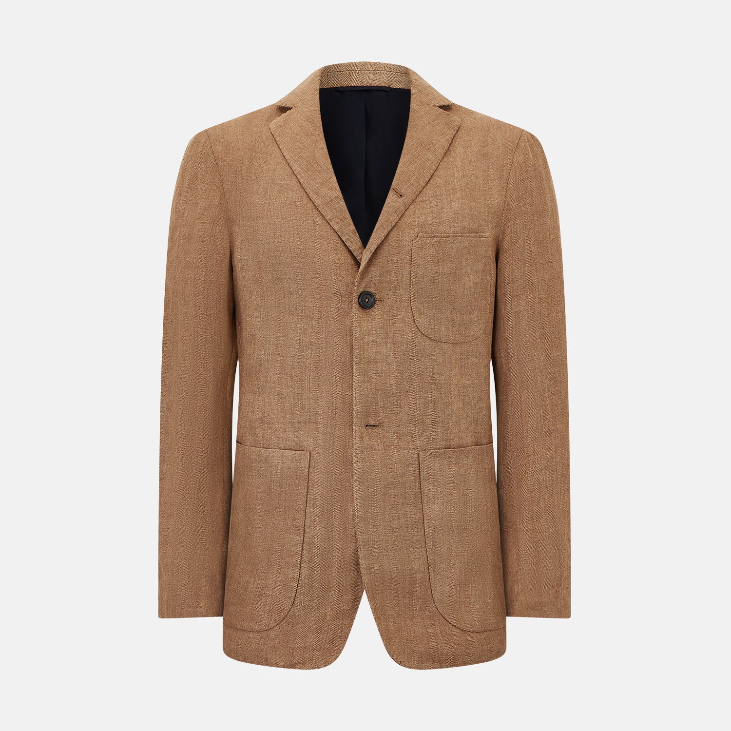 View 1 of product Camel Linen Amberley Blazer 48