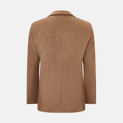 Camel Linen Amberley Blazer Image 2