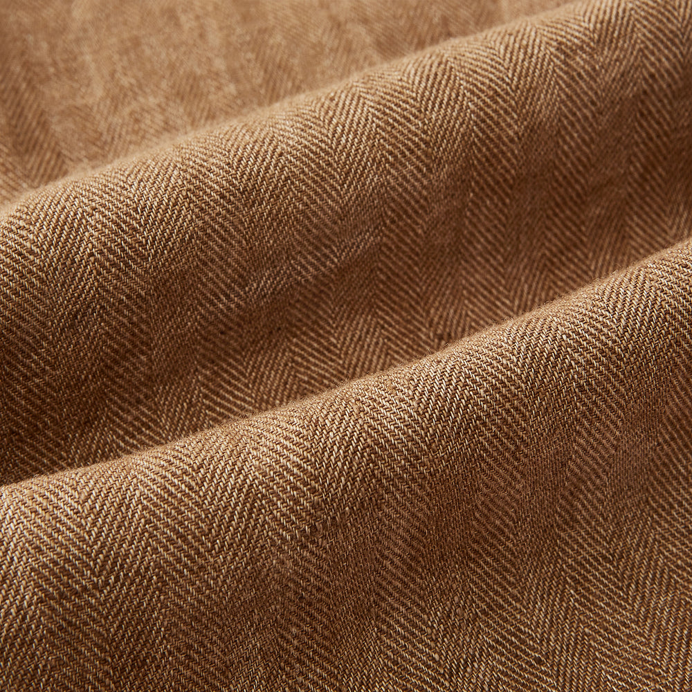 Camel Linen Amberley Blazer 48
