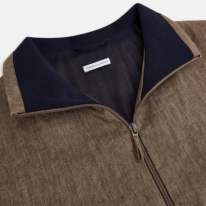 Fairway Pinecone Golf Jacket in Linen Image 1
