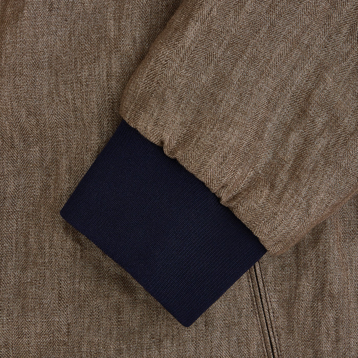 Fairway Pinecone Golf Jacket in Linen Image 3