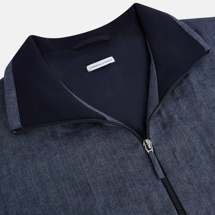 FAIRWAY GOLF JACKET DENIM Image 1