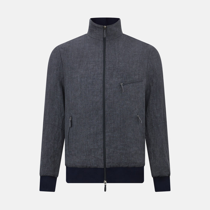 Fairway Ash Golf Jacket in Linen