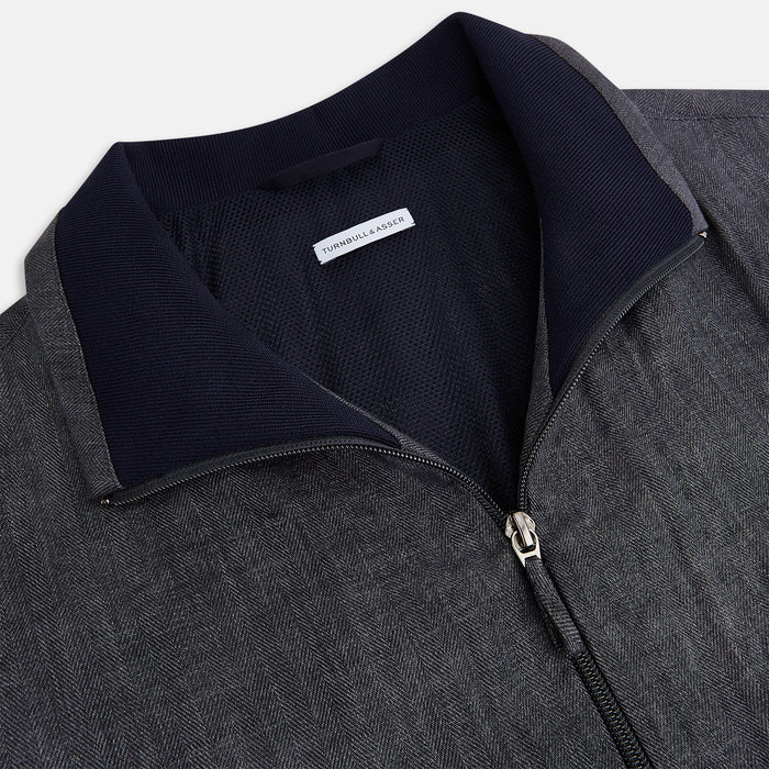 Fairway Ash Golf Jacket in Linen Image 1
