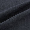View 5 of product A front view of the Fairway Ash Golf Jacket in Linen by Turnbull & Asser UK is shown, featuring a high collar, two side zip pockets, a chest zip pocket, and black ribbed cuffs and hem. Crafted from lightweight gray herringbone linen for effortless warm-weather dressing, the jacket is displayed on a plain white background.