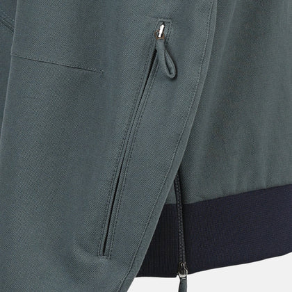 Fairway Ash Grey Driving Jacket in Cotton Image 2