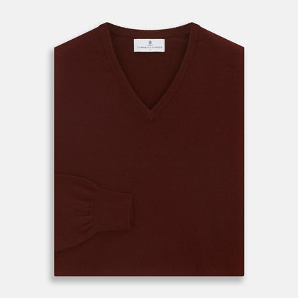 Port Cashmere V-Neck Jumper Image 2