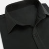 View 2 of product The Moss Green Pique Shirt by Turnbull & Asser, featuring long sleeves, a button-up front, collar, and single chest pocket, is laid flat on a white background for a refined take on classic style.