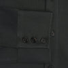 View 4 of product The Moss Green Pique Shirt by Turnbull & Asser, featuring long sleeves, a button-up front, collar, and single chest pocket, is laid flat on a white background for a refined take on classic style.