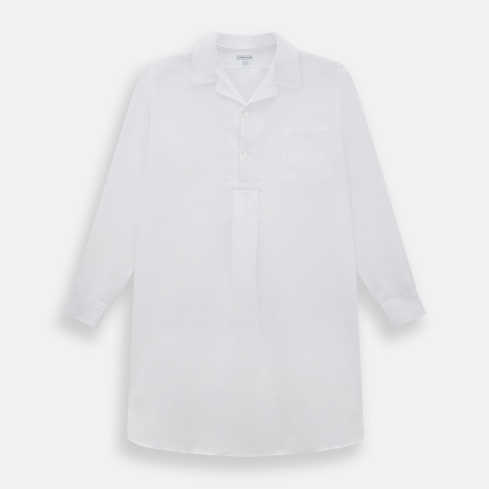 White Linen Nightshirt