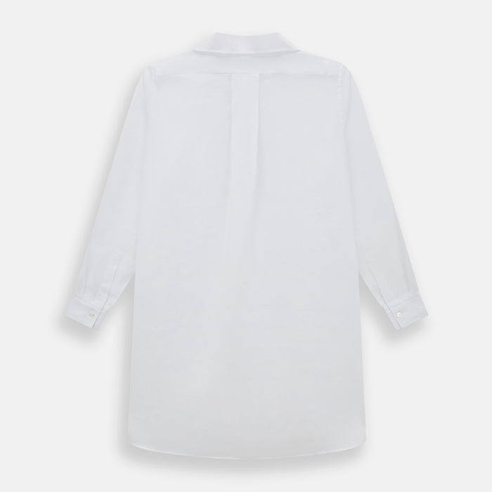 White Linen Nightshirt Image 2
