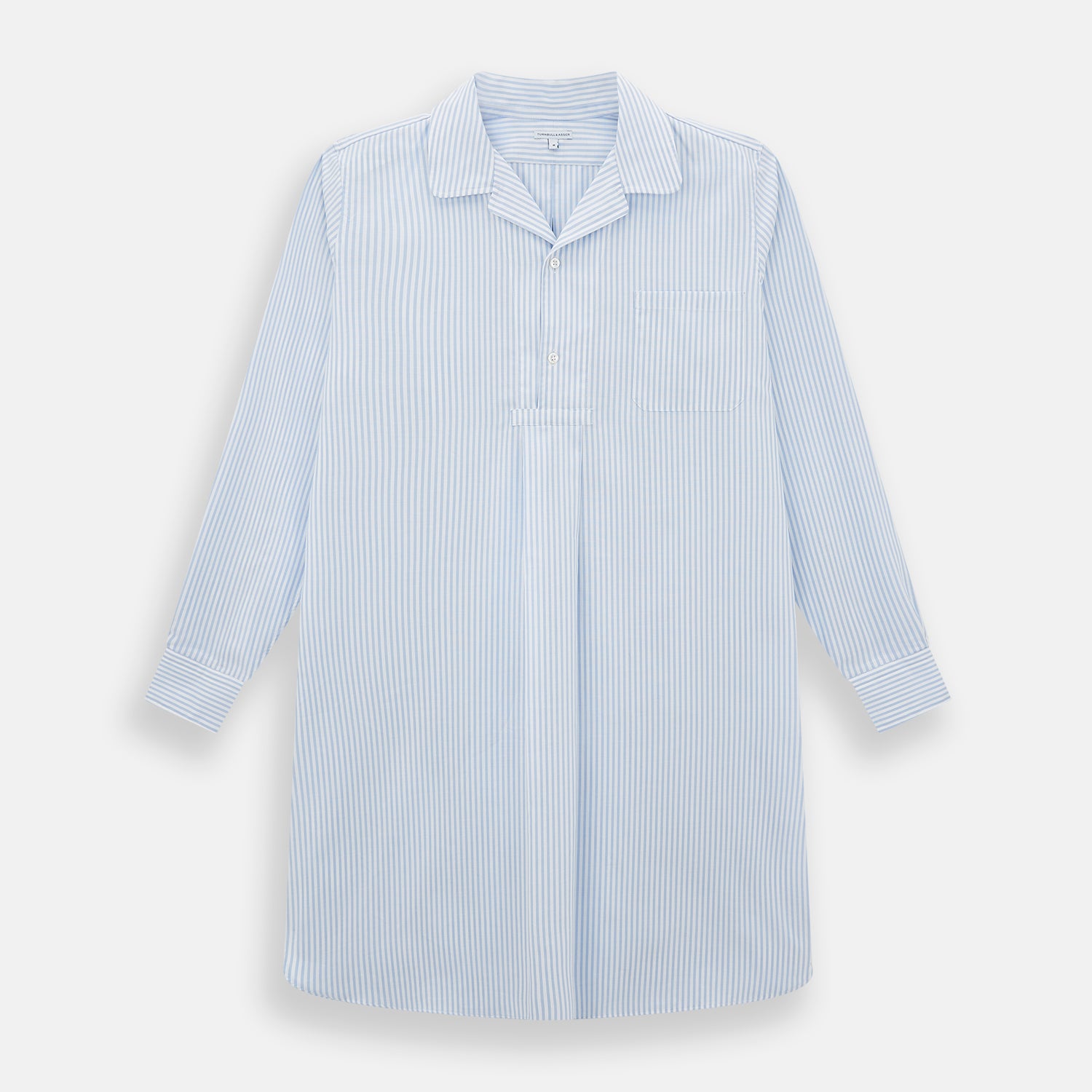 Pale Blue Bengal Stripe Nightshirt