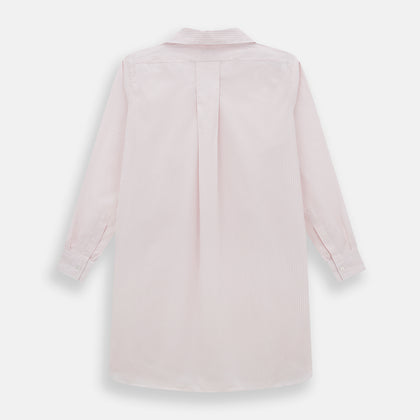 Pale Pink Bengal Stripe Nightshirt Image 2