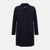 View 1 of product Navy Long Albert Trench Coat 48