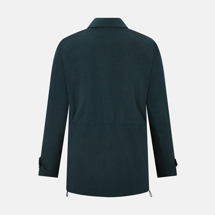 Forest Green Short Albert Trench Coat Image 2