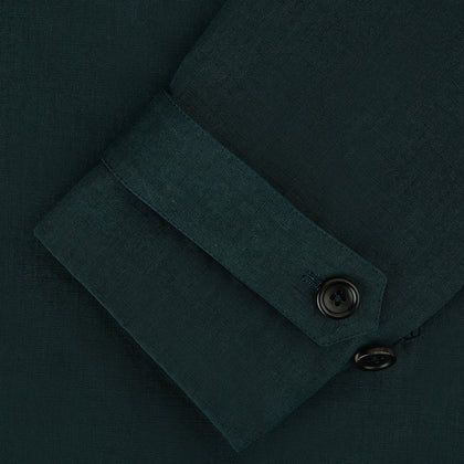 Forest Green Short Albert Trench Coat Image 3