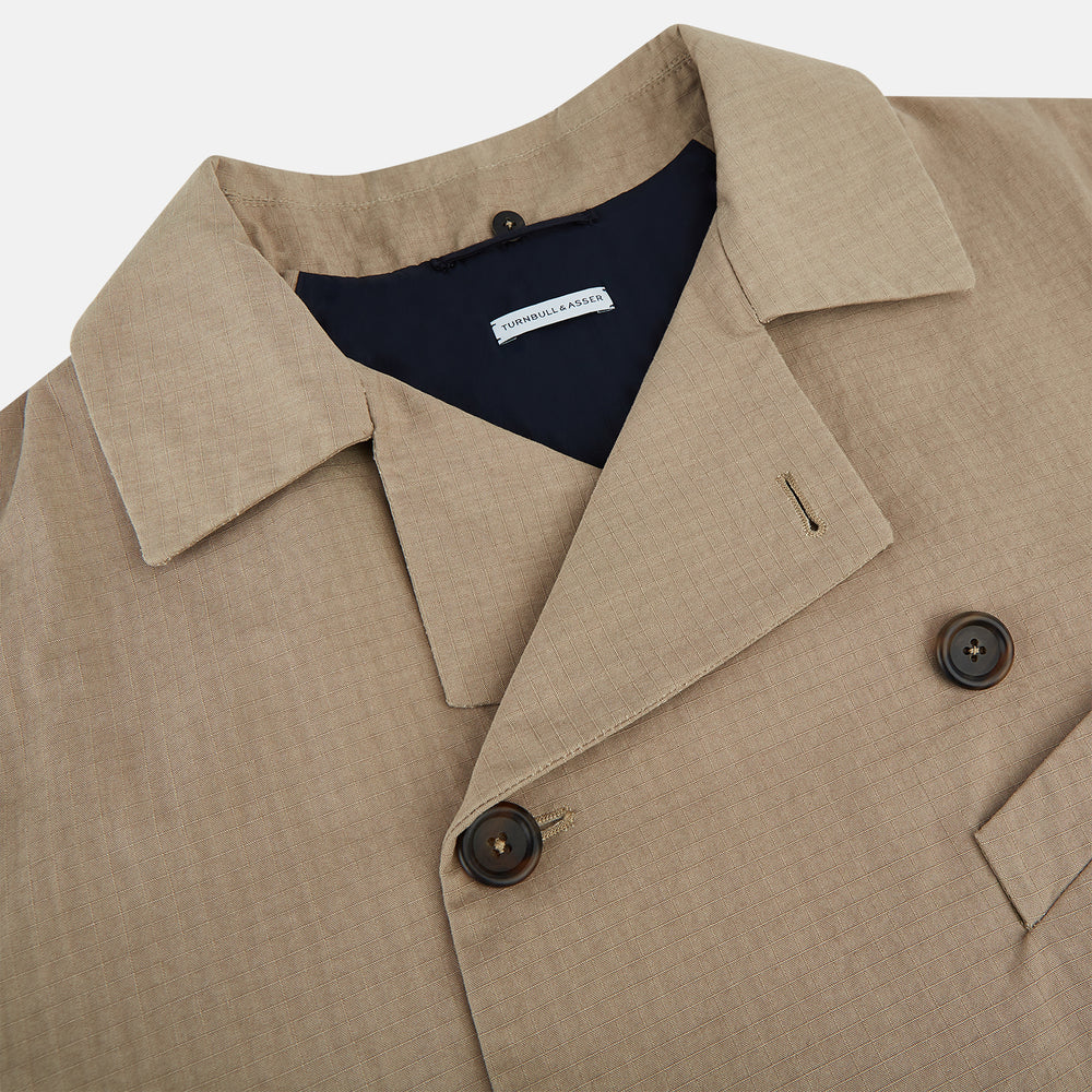 Sand Short Albert Trench Coat 48