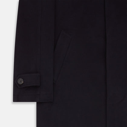 Dark Navy Cashmere Storm System Smith Coat Image 2