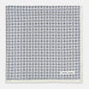 View 3 of product A white silk pocket square from Turnbull & Asser UK, featuring a floral pattern and discreetly finished with the brand’s logo in one corner, this Floral White Pocket Square is neatly folded to showcase both its design and craftsmanship.