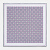 View 4 of product Lilac Floral Tile Silk Pocket Square OS