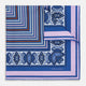 Azzurro Dots and Paisley Silk Pocket Square OS