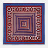 View 4 of product Red Dots and Paisley Silk Pocket Square OS