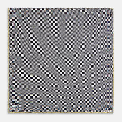 Checked Yellow Pocket Square in Silk Image 4