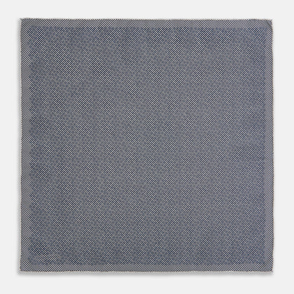 Floral Grey Pocket Square in Silk Image 5
