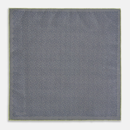 Floral Green Pocket Square in Silk Image 5