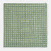 View 5 of product Oxford Blue Dots and Floral Tile Double-Sided Silk Pocket Square OS
