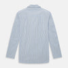 Blue Shadow Pinstripe Pyjama Shirt