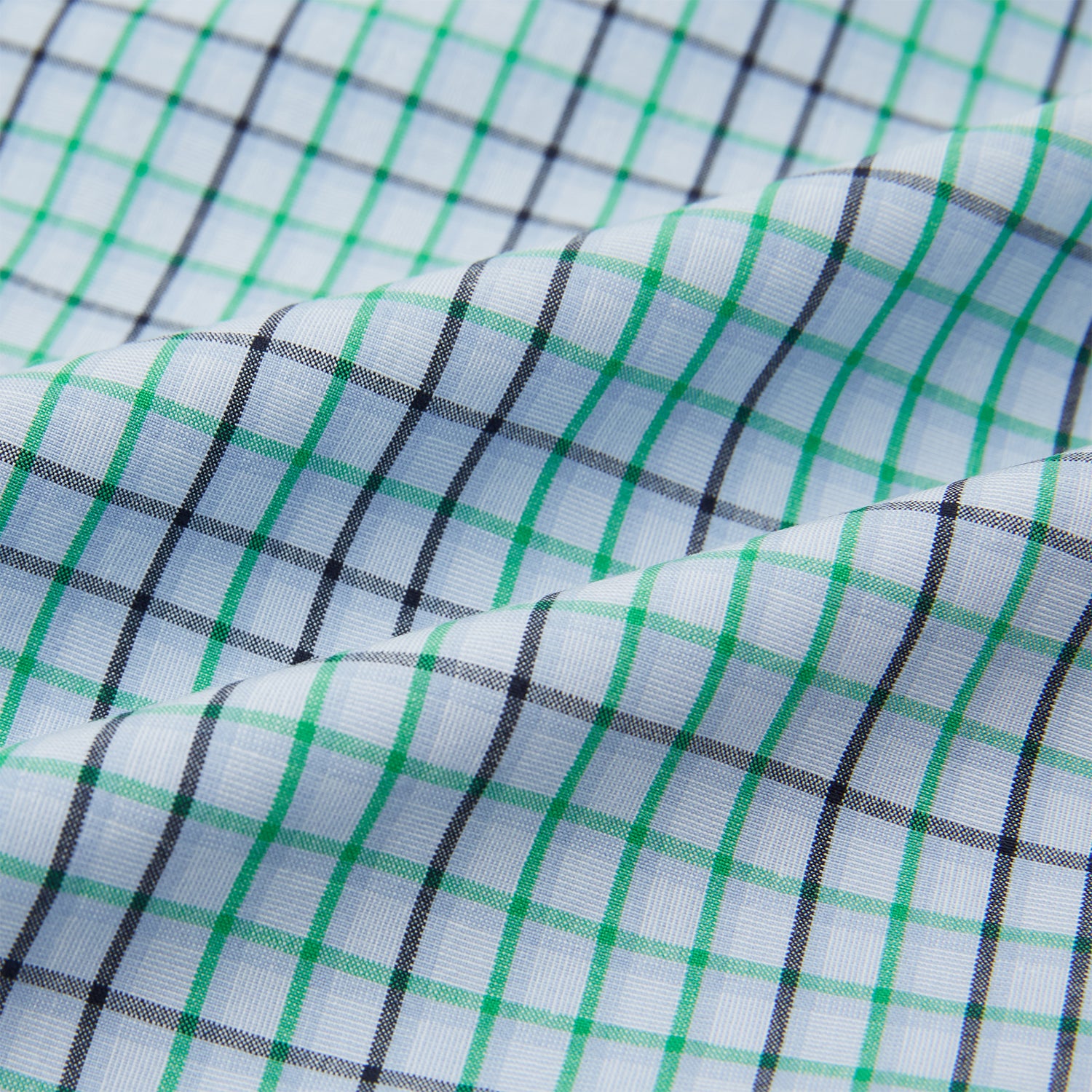 Green and Blue Shadow Check Pyjama Trousers