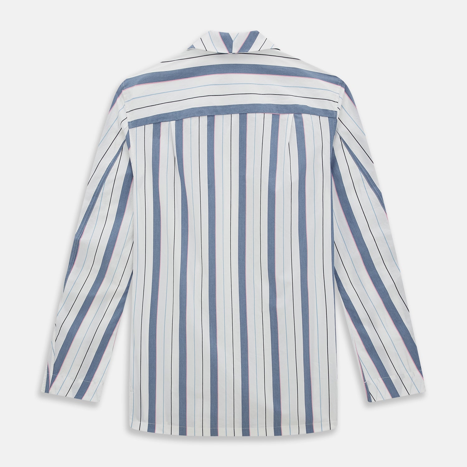 Blue Blazer Stripe Pyjama Shirt