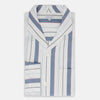 Blue Blazer Stripe Pyjama Shirt