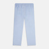 Pale Blue Linen Pyjama Trousers