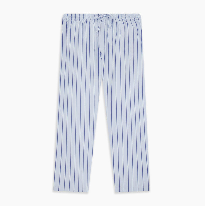 Blue Track Stripe Pyjama Trousers Image 5